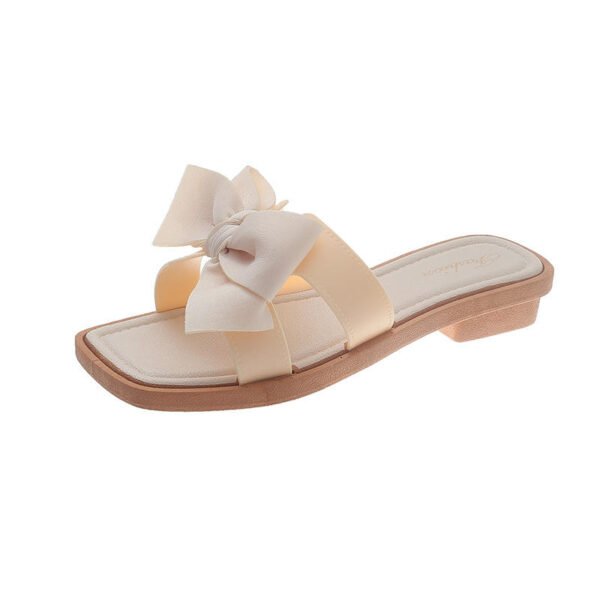 New Fashionable Flat Bottomed Butterfly Bow Design Soft Sole