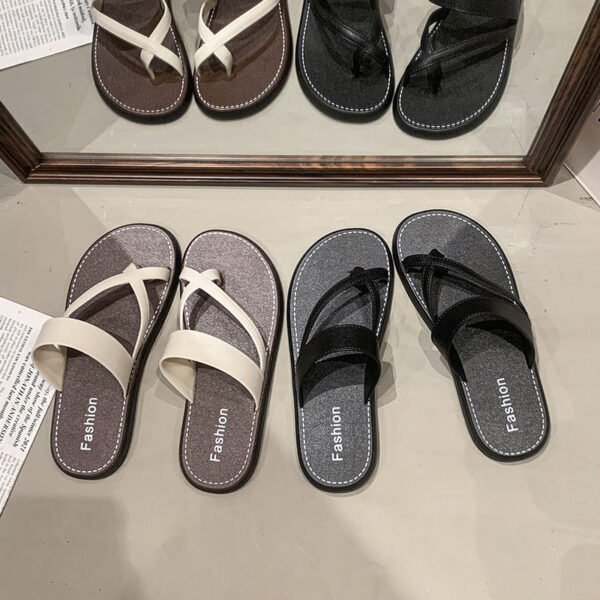 H33a12dc241f846fcb11f7481fb07350fh.jpg Korean Women's Little Fairy Sandals Soft Anti-Slip