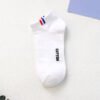 Cotton Boat Socks Summer Thin Black White Sports Low Top Breathable Invisible Ankle Socks