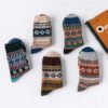 H7a73dac44c29400ea6bb48e2a354a9a1C.jpg Winter Warm Thermal Thick Retro Merino Wool Socks Wholesale