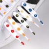 H95c973cb4b7b4abca233c96640f82580w.jpg High Quality 8mm Daisy Print Flat Shoelaces Creative Colorful Polyester ramdom colour