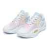 hitePink Basketball Sneakers Colorful Basketball Shoes for Quick Movements and Speed