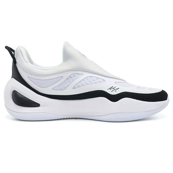 Future White Lightweight Basketball Sneakers Basketball Shoes White for Indoor Outdoor Courts