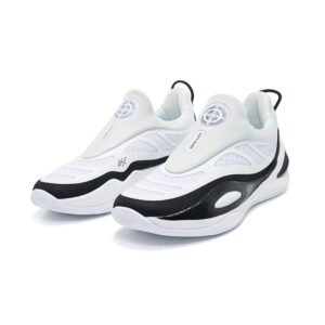 Future White Lightweight Basketball Sneakers Basketball Shoes White for Indoor Outdoor Courts